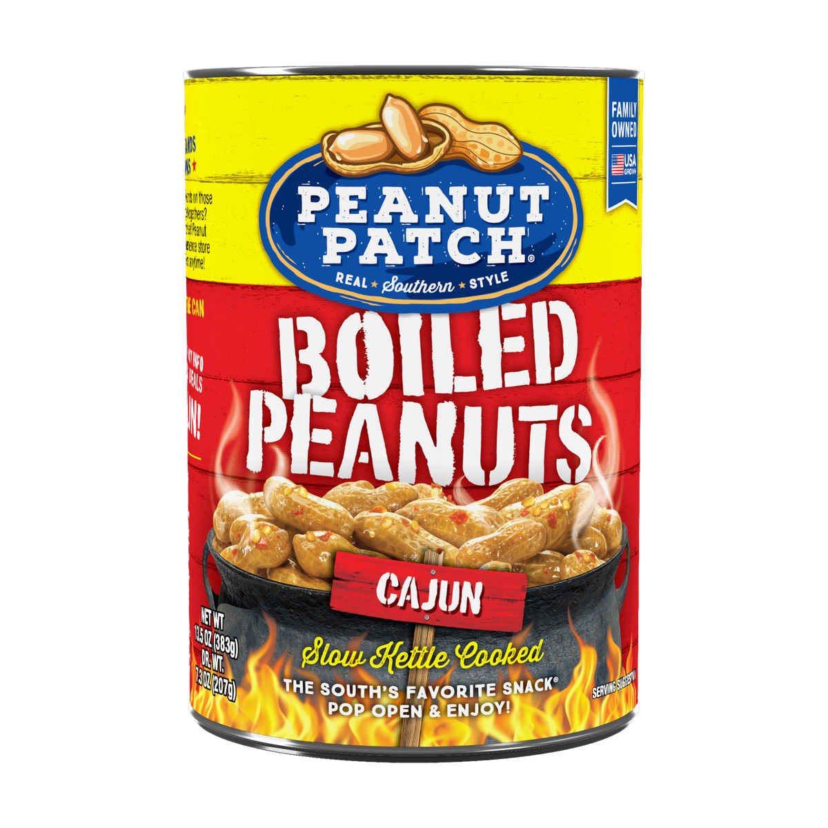 Cajun Boiled Peanuts (13.5oz, 4 Pack)
